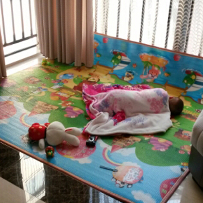 Summer Floor Sleeping Mat, Moisture-Proof Foldable Plastic Foam Sponge Mattress, Nap Tatami Floor Mat for Home Use Summer Floor Sleeping Mat, Moisture-Proof Foldable Plastic Foam Sponge Mattress, Nap Tatami Floor Mat for Home Use