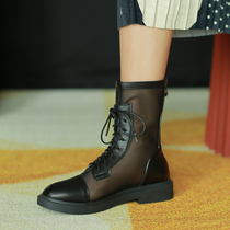 Summer net gauze Martin boots female thin net red wild wild summer boots short boots breathable hollow mesh 2020 New
