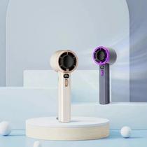 Multi-speed powerful small fan camping turbine handheld small fan powerful household adjustable charging USB desktop