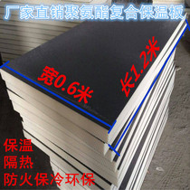 Housing roof exterior wall insulation board polyurethane insulation board composite board household housing insulation material fireproof and flame retardant