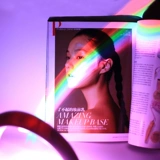 Звездная проекция, лампа, радужный ночник подходит для фотосессий, креативный фонарь для кровати, Южная Корея