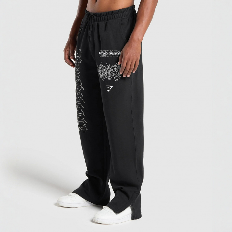 Men's Sports Pants Joggers Gym Muscle Bodybuilding Sports Casual Pants Cotton Printed Long Pants