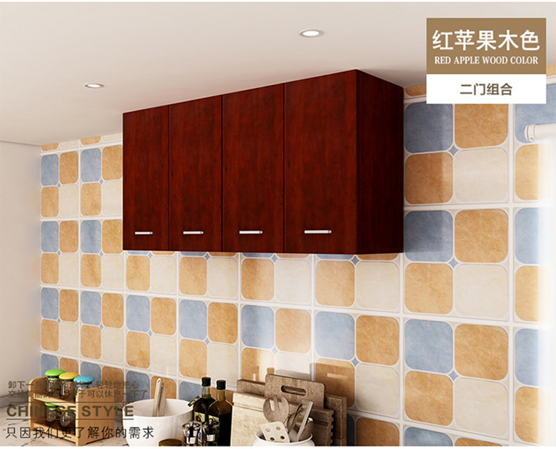 Kam 2 lớp tủ nhiều lớp panel gỗ tường nhà bếp ban công tủ treo tủ phòng tắm tủ tường tủ khóa có thể được tùy chỉnh - Buồng tủ để giày dép