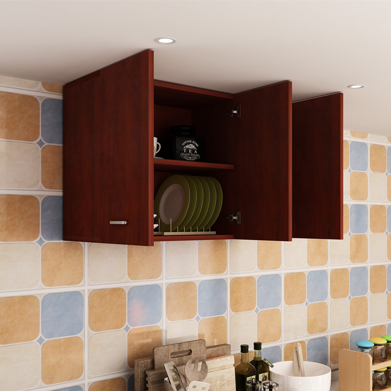 Jinhui 2 Tier Kitchen Wall Cabinet Multi Layer Solid Wood Balcony Storage Bathroom Can Be Customized Jinhui 2 Tier Kitchen Wall Cabinet Multi Layer Solid Wood Balcony Storage Bathroom Can Be Customized