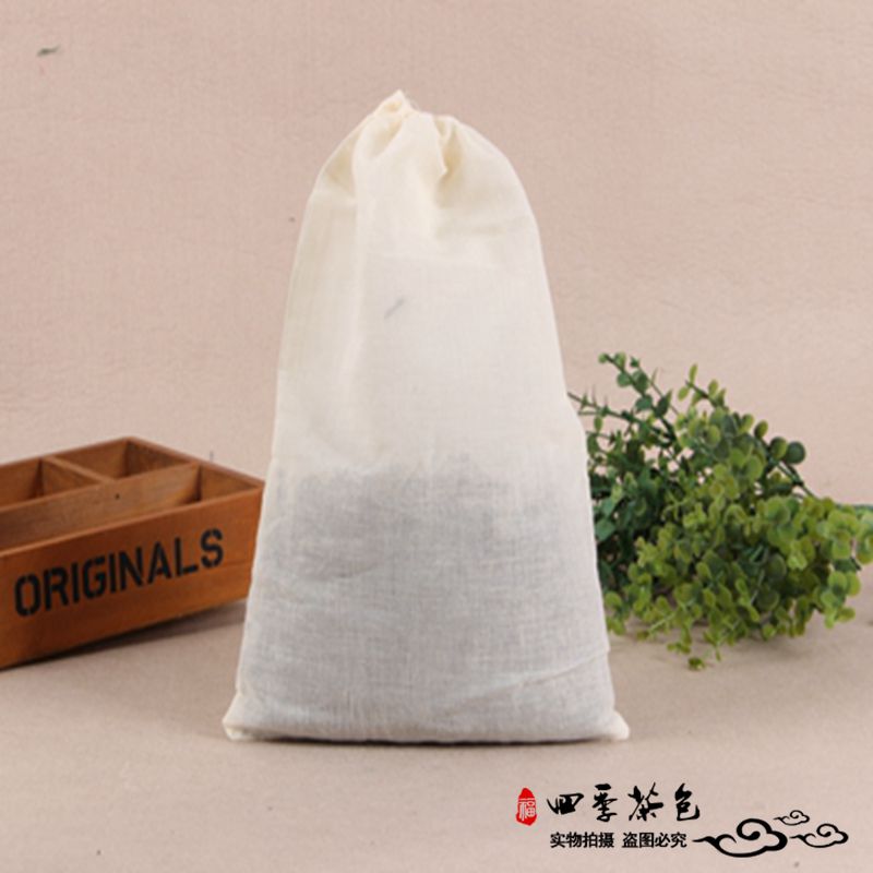 10 pure cotton 20 * 30cm gauze bag with soup bag frying bag tea bag Bag Brine seasoning bag Traditional Chinese medicine bag