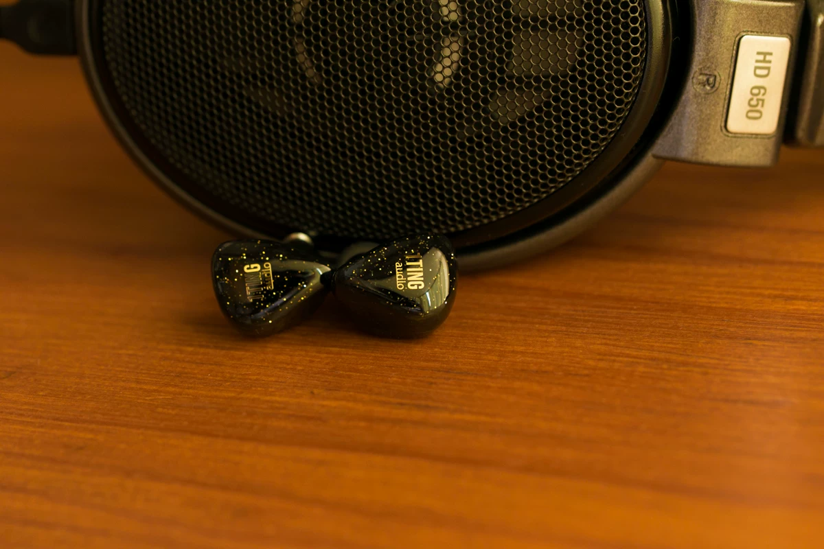 1TING Xingyun Yiting HIFI наушники, кольцевой железный корпус, сочетанные с вставными наушниками высокого качества