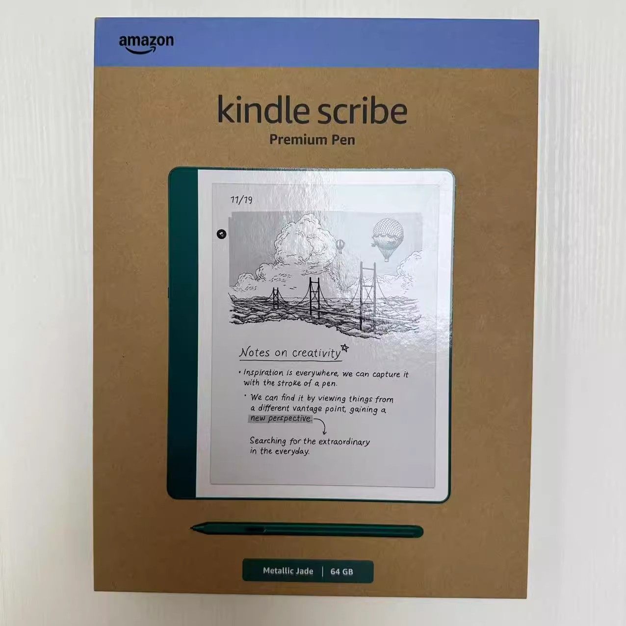 Amazon Kindle Scribe E-Book 10.2inch Inch Screen 64g Stylus Original Genuine New Model Comes with a Case