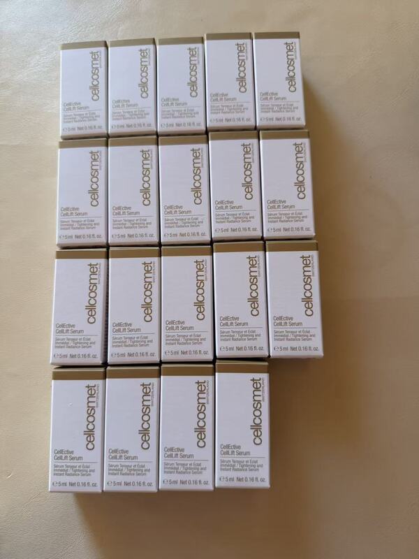Swiss Version of Cellcosmet Ruian Rejuvenating Essence Sample 3ml, a Small Gold Bottle, for Lifting and Firming