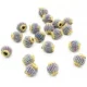 Blue Flower Flash Beads