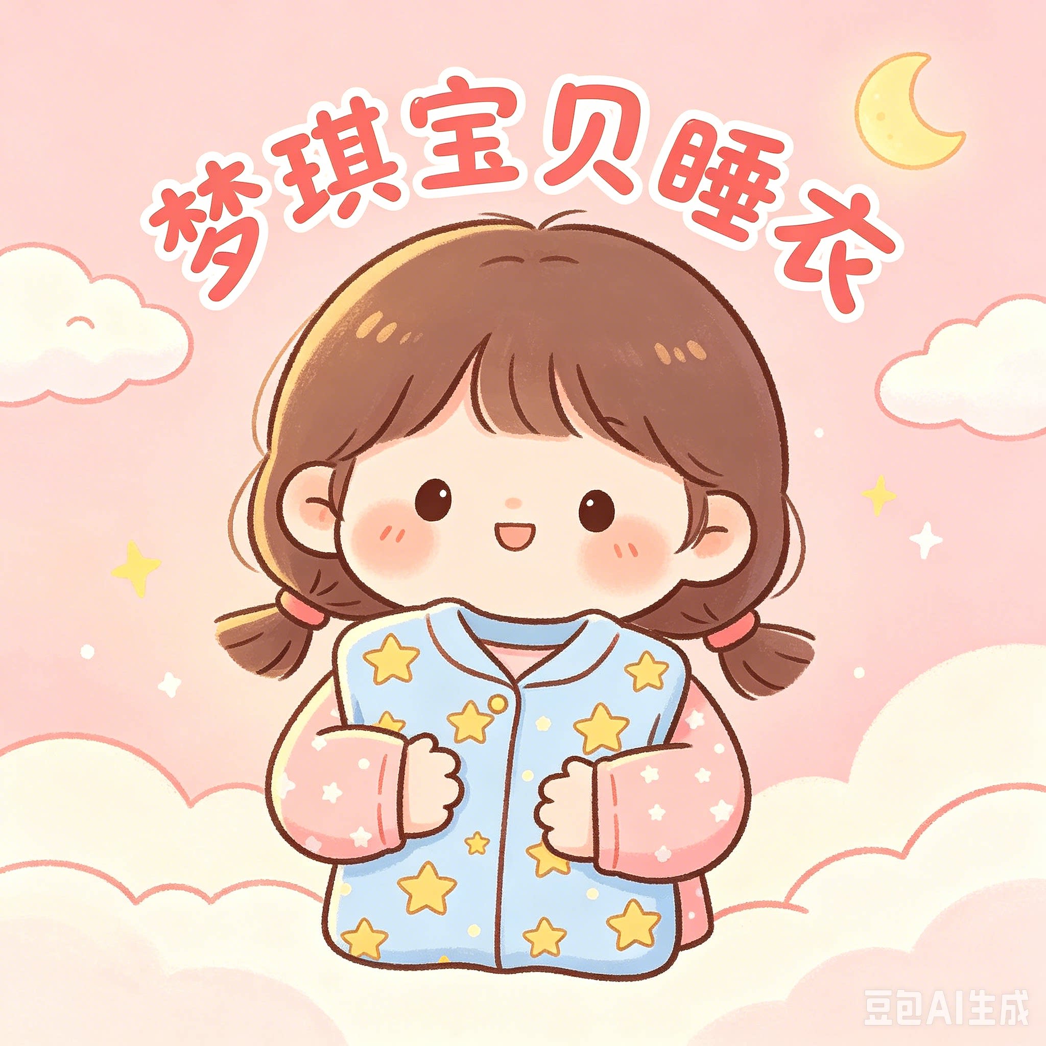 梦琪宝贝睡衣的LOGO