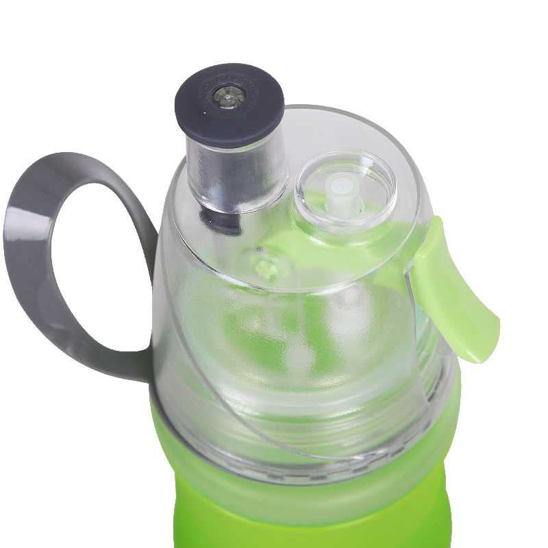 Trang web chính thức chính hãng Li Ning thể thao chai thể thao phun chai nhựa cup nước cá tính cup AQAM088 bình nước xe đạp thể thao