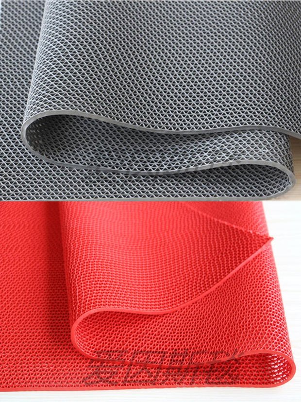 Có thể cắt phòng tắm chống trượt thảm nhựa nước đệm PVC Cửa chống trượt mat 500mm dệt máy thảm xốp lót sàn 100x100 giá bảo nhiều