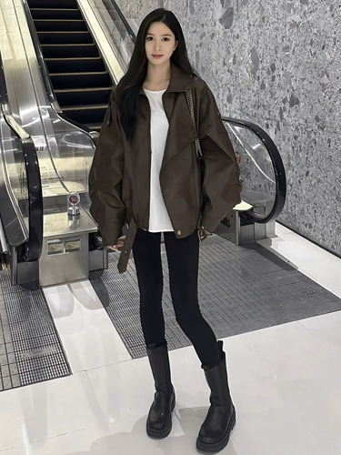 Модная осенняя элитная куртка, США, свободный крой, облегающий крой