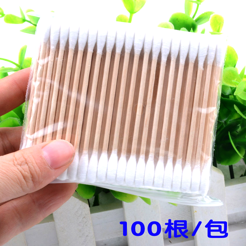 Children's kindergarten diy painting kapok swab double-head coloring cotton swab painting cotton bag painting tool