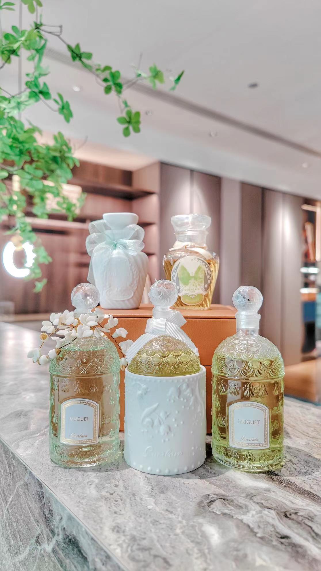 2021 Guerlain Guerlain limited lily of the valley perfume cherry blossom 125ml 30ml limited set