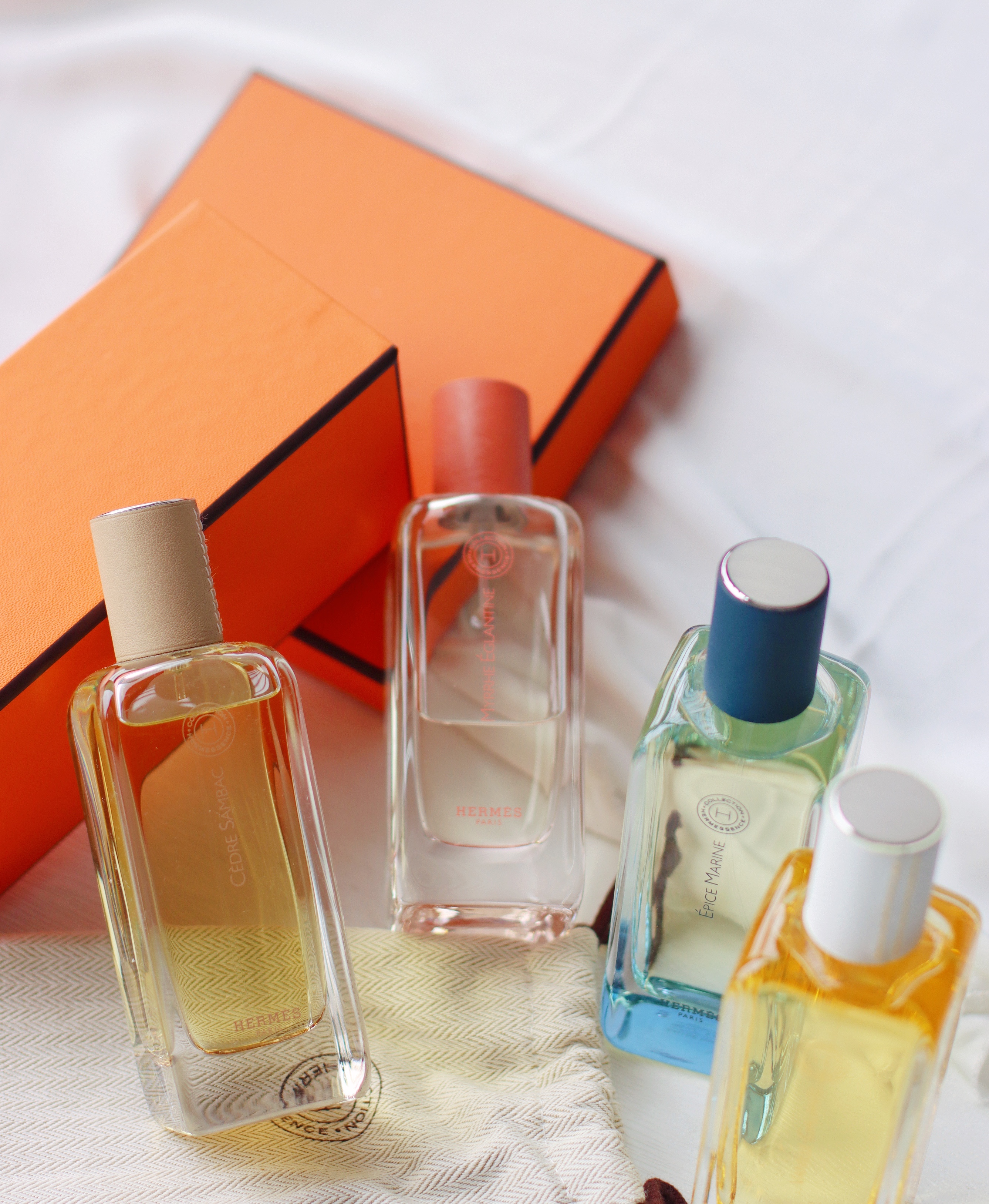 Hermes Love Marsee Aroma Series Yunnan Danyi Rose Flower Avenue Honolulu Kite Tail Floating Painting