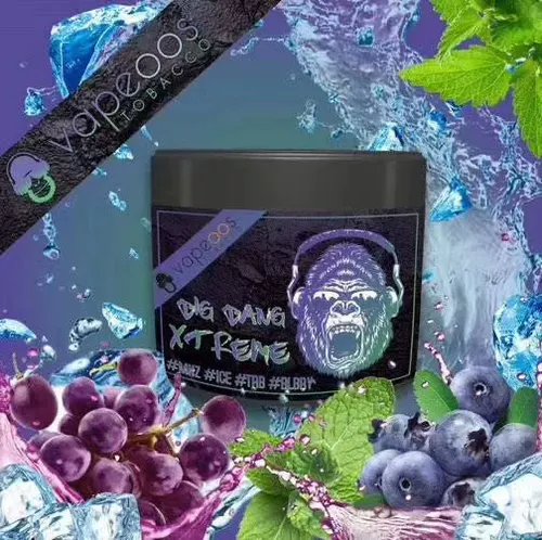 Аравия водяной дым импортирован горилла vapeoooss bar фруктовый вкус с высоким содержанием дыма дыма.