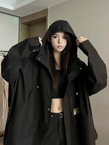 Японская бордовая мужская демисезонная куртка, пуховик, в американском стиле