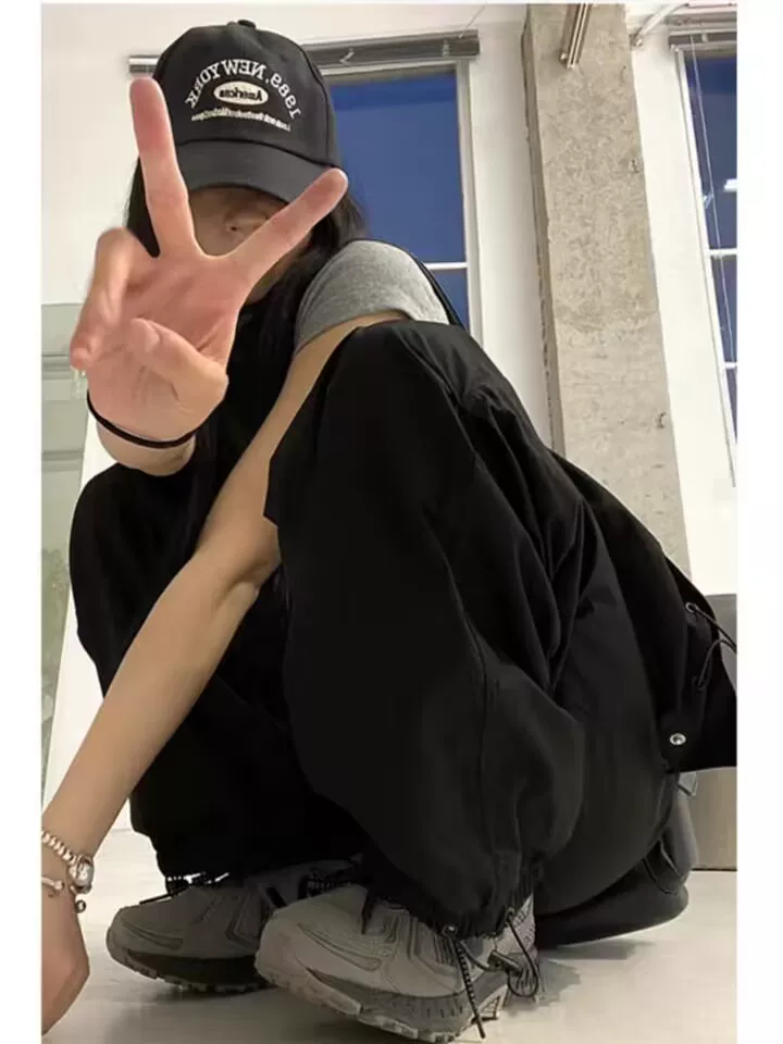 Мужские брюки Tide Brand осень американский ретро образ OOTD, Cleanfit, High Street, Beam, Foot, Foot японские шарнирные брюки
