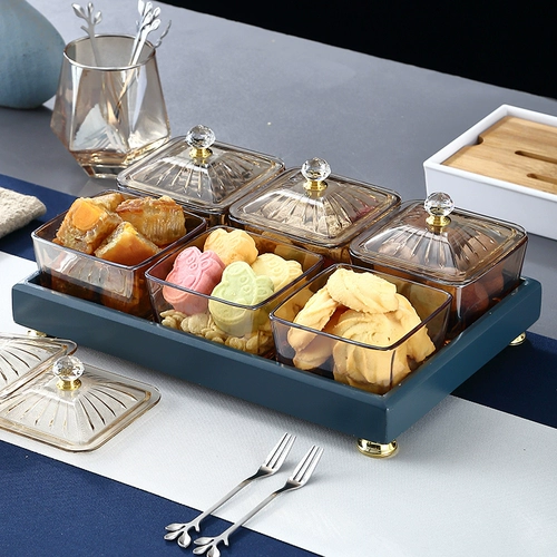 Принесите крышку стеклянную воду с фруктами, гостиная, новая китайская кофейная стола