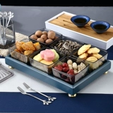 Принесите крышку стеклянную воду с фруктами, гостиная, новая китайская кофейная стола