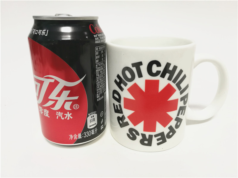 (台灣）美國紅辣椒樂隊馬克杯重金屬搖滾音樂收藏紀念陶瓷杯Red Hot