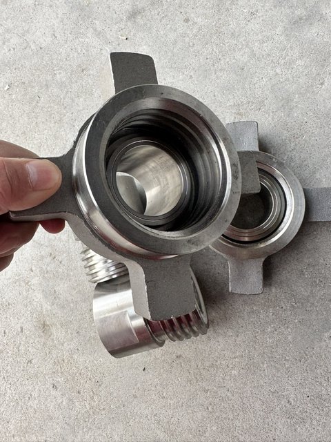 Tank tank truck special joint for liquid oxygen liquid nitrogen liquid argon 304 material carbon dioxide rapid joint thickening