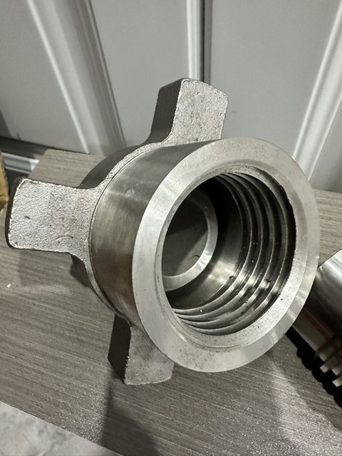 Tank tank truck special joint for liquid oxygen liquid nitrogen liquid argon 304 material carbon dioxide rapid joint thickening