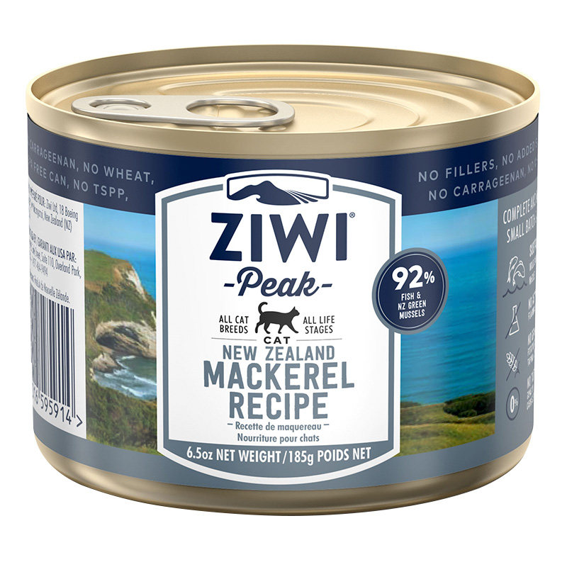 New Zealand original import ZiwiPeak nourishing peak cat canned mackerel
