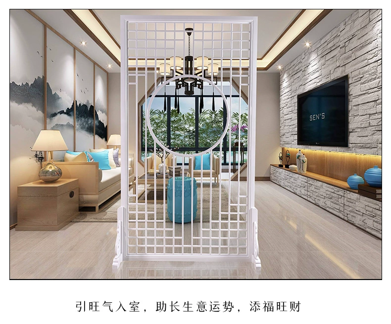 Tanglu mới phân vùng màn hình Trung Quốc đơn giản hiện đại văn phòng khách sạn trang trí hiên nhà gỗ màn hình phân vùng phòng khách - Màn hình / Cửa sổ