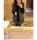 2018 phiên bản Hàn Quốc mới của giả lông cáo lông chồn lông vest nữ dài đoạn rộng áo khoác dày sang trọng áo khoác lông thỏ hàn quốc