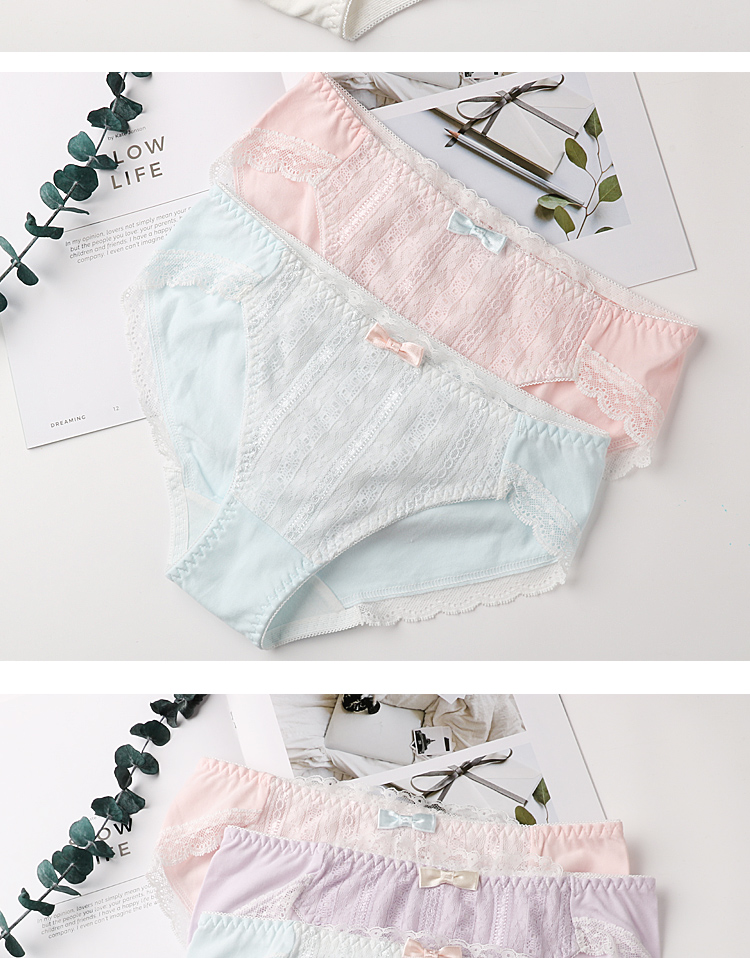 Đồ lót nữ bằng vải cotton gợi cảm của Nhật Bản - Giống cái quần chíp nữ đẹp