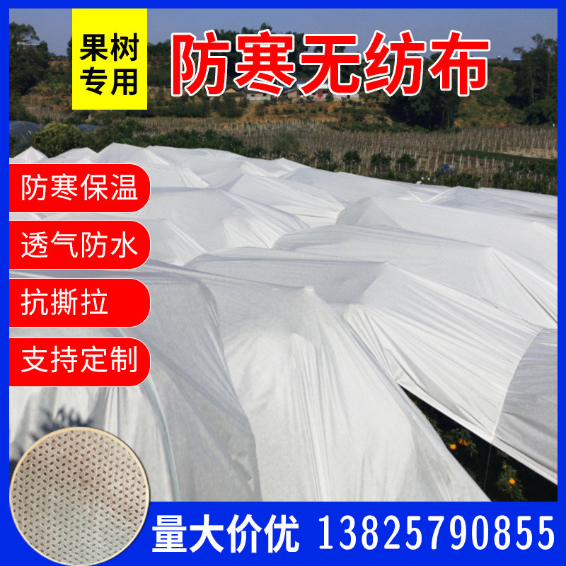 Fruit tree cold-proof cloth citrus anti-frost anti-freeze cloth breathable non-burning fruit breathable agricultural orchard water-proof cold-proof insulation film