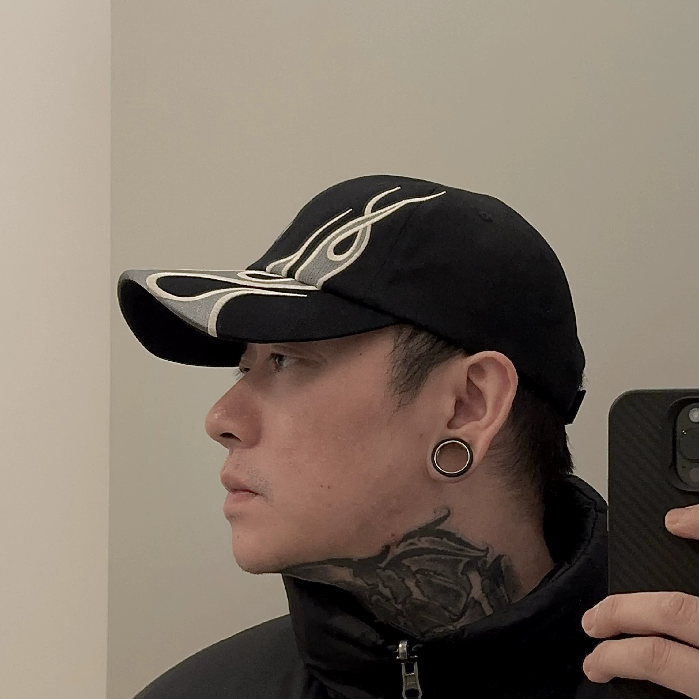 Высокая версия кепки CAP с брендированием Yeezy co-brand flame YZY American tide бренд пиковая шапка хайстрит Kanye та же шапка