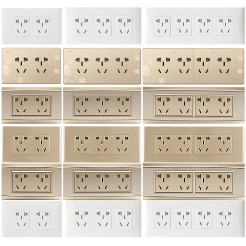 Bull 118 Переключатель панель Porphygard G04 Стена шесть -отверстие 20 девять отверстий 9 отверстий Двенадцать -отверстие 12 отверстий