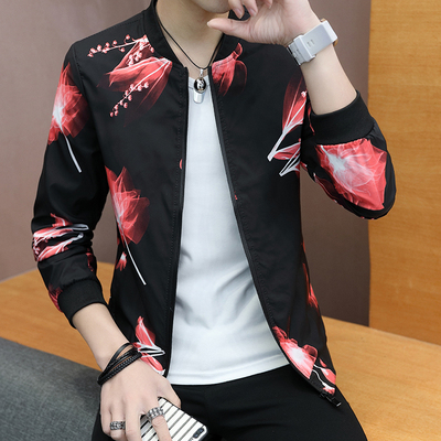 Áo khoác nam Hàn Quốc phiên bản của xu hướng của Slim đẹp trai mùa hè của nam giới quần áo kem chống nắng quần áo 2018 mùa xuân và mùa thu mới áo khoác giản dị Đồng phục bóng chày