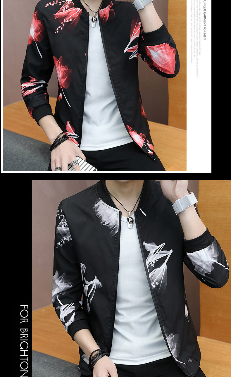 Áo khoác nam Hàn Quốc phiên bản của xu hướng của Slim đẹp trai mùa hè của nam giới quần áo kem chống nắng quần áo 2018 mùa xuân và mùa thu mới áo khoác giản dị