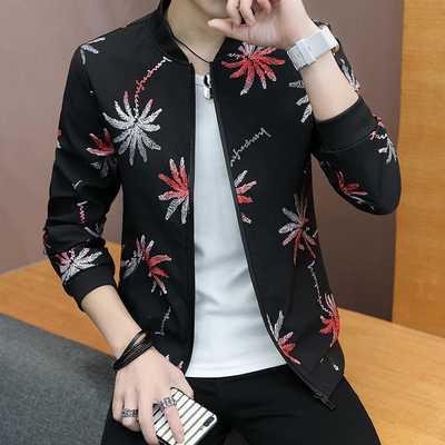 Áo khoác nam Hàn Quốc phiên bản của xu hướng của Slim đẹp trai mùa hè của nam giới quần áo kem chống nắng quần áo 2018 mùa xuân và mùa thu mới áo khoác giản dị Đồng phục bóng chày