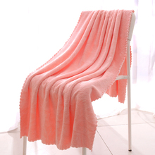 1浴巾+2毛巾珊瑚绒毛巾三件套