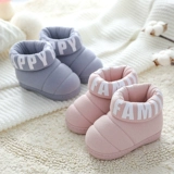 Зимние детские утепленные удерживающие тепло высокие тапочки подходит для мужчин и женщин для девочек для раннего возраста