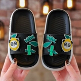 Детские мультяшные тапочки для мальчиков для принцессы, нескользящие слайдеры, семейный стиль