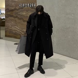 Плащ в английском стиле, осенняя демисезонная тонкая цветная куртка, в британском стиле, изысканный стиль, длина миди