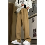 Черные джинсы, длинные штаны, свободный прямой крой, в американском стиле