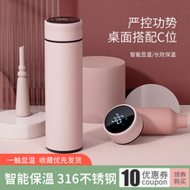 Smart Insured Cup ladies High Yan value Stainless Steel Millet Universal Cups Cute 2021 net red with new water glasses