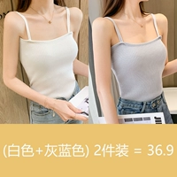 Белый синий комплект