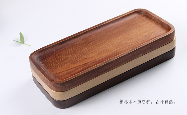 Công viên Yuanliang, toàn bộ gỗ, tấm gỗ đặc, khay nhỏ, trà, khay trà gỗ toàn bộ khay trà gỗ