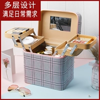 Косметичка, портативная сумка, вместительный и большой портативный ящик для хранения, популярно в интернете, Южная Корея