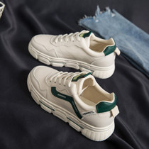 Net red canvas small white shoes womens ulzzang2021 Autumn New Korean flat Joker casual board shoes ins tide