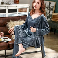 227 Deep Grey Three -Piece Set