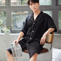 259 shirt long version black men